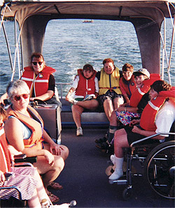 Developmental Services boat trip